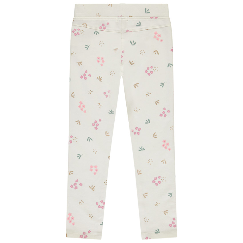 Broek met fantasie in french terry voor meisjes 