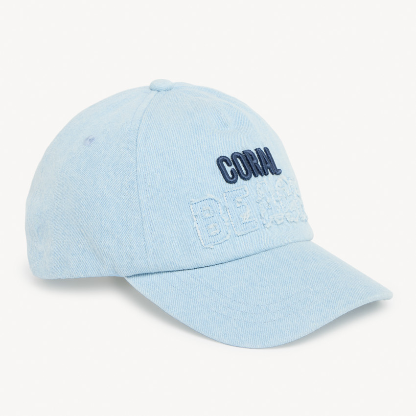 Casquette denim avec broderie pour garçon 