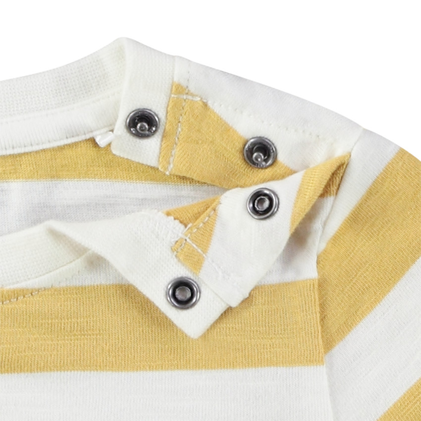 T-shirt manches courtes rayé Le Roi Lion Disney pour bébé garçon 