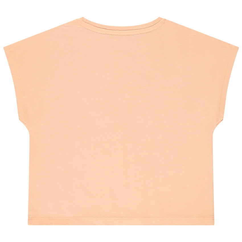T-shirt met korte mouwen, doosvorm, met photoprint, voor meisjes 