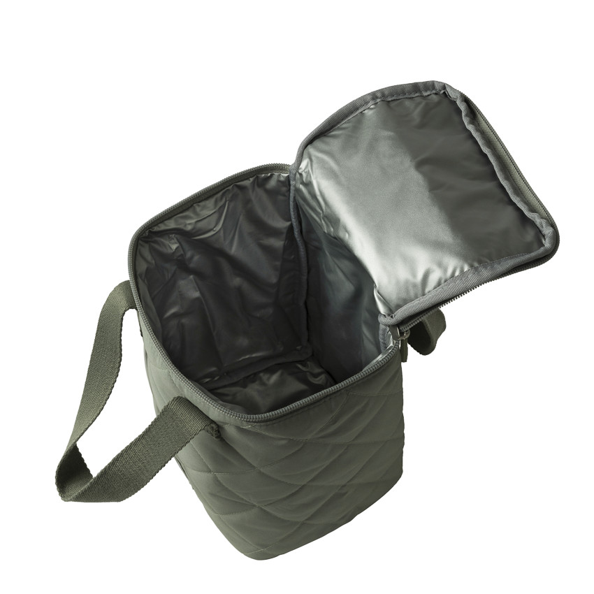 Sac isotherme matelassé vert 