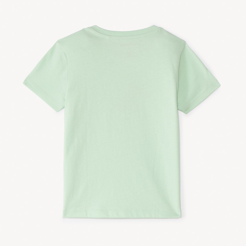 T-shirt manches courtes uni print fantaisie pour bébé garçon 