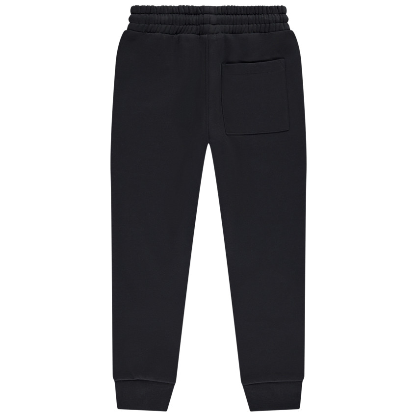 Jogging molleton uni à découpes pour garçon 