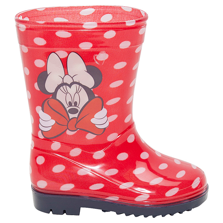 Rubberen regenlaarzen met bolletjes "all-over" Disney Minnie van 24 tot 29 