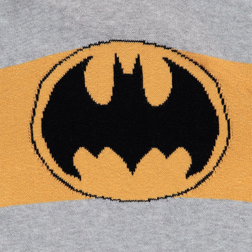 van tricot met kap en Batman-logo voor jongens