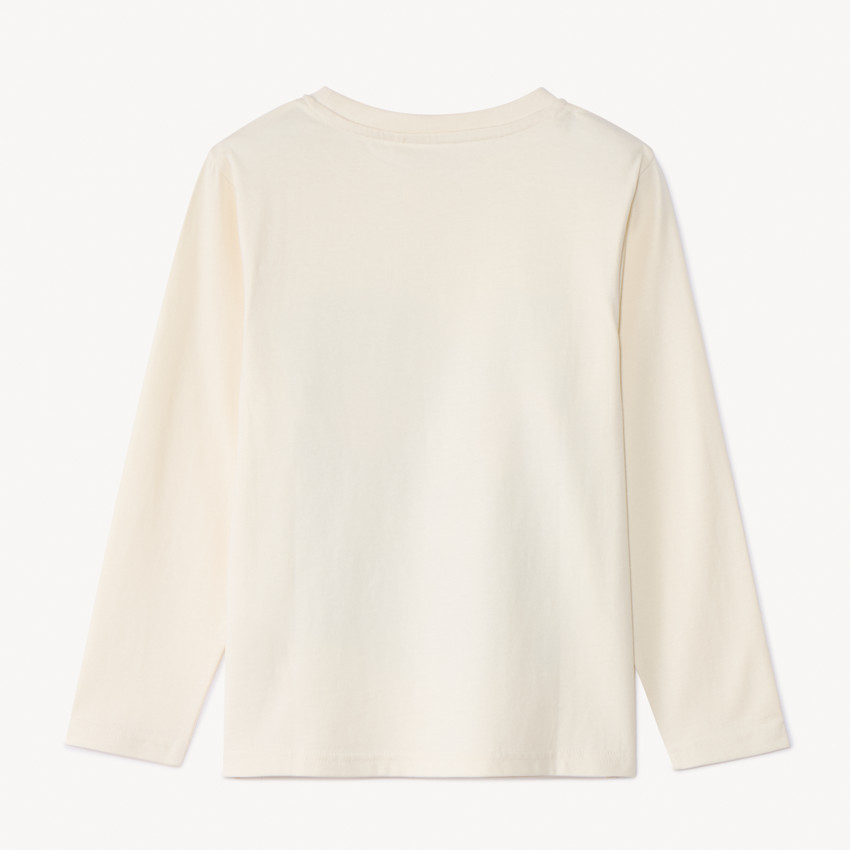 T-shirt manches longues print Superman Warner pour garçon 