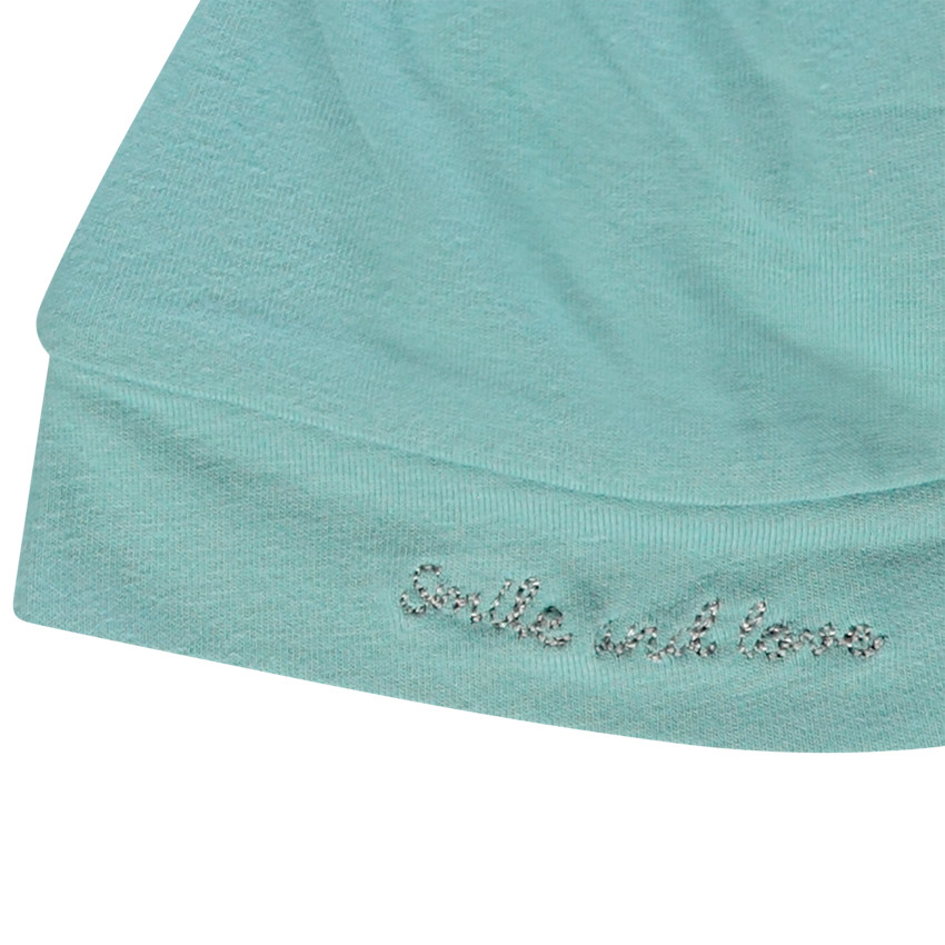 Ensemble bonnet et moufles en coton pour bébé garçon 