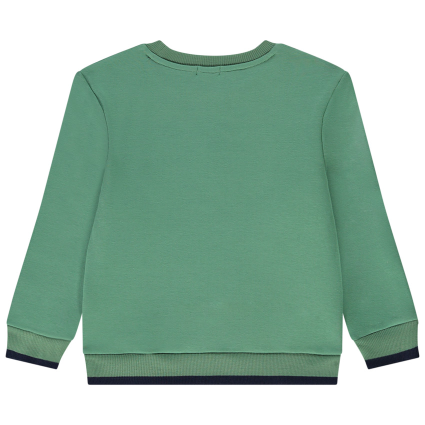 Sweatshirt in fleece met fantasieprint voor jongens 