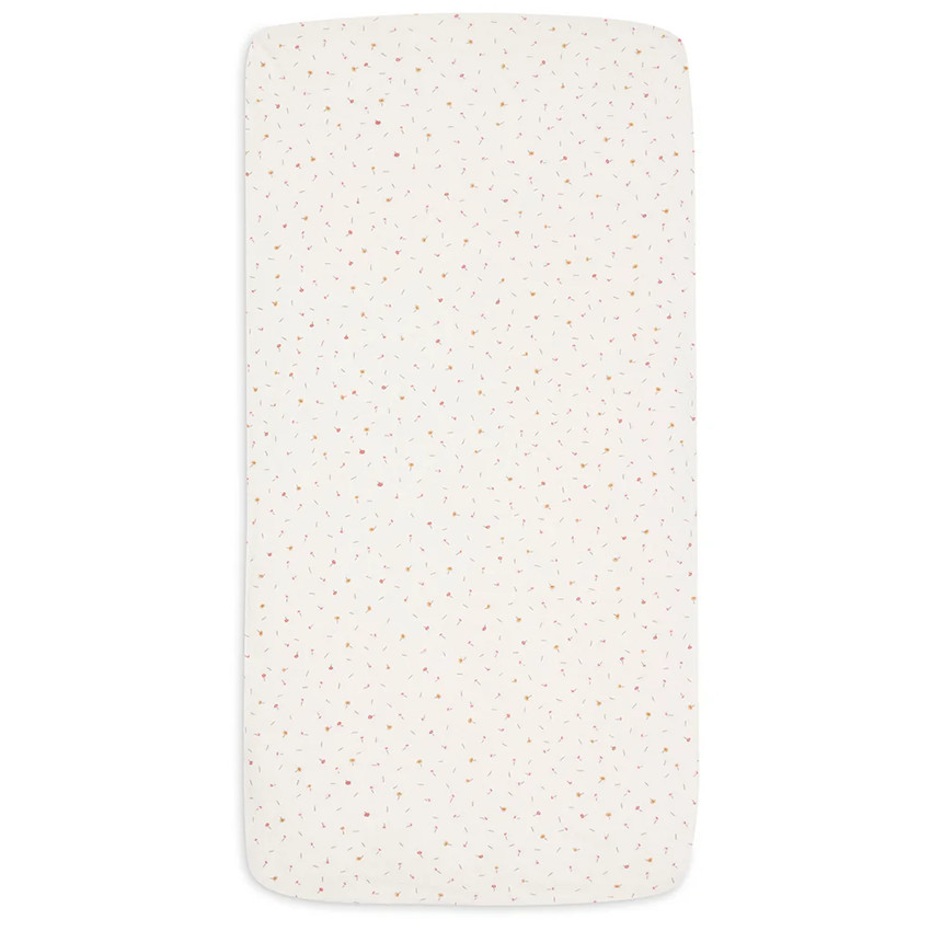 Drap housse lit 70x140 jersey Pretty Picnic Flower Drop 
