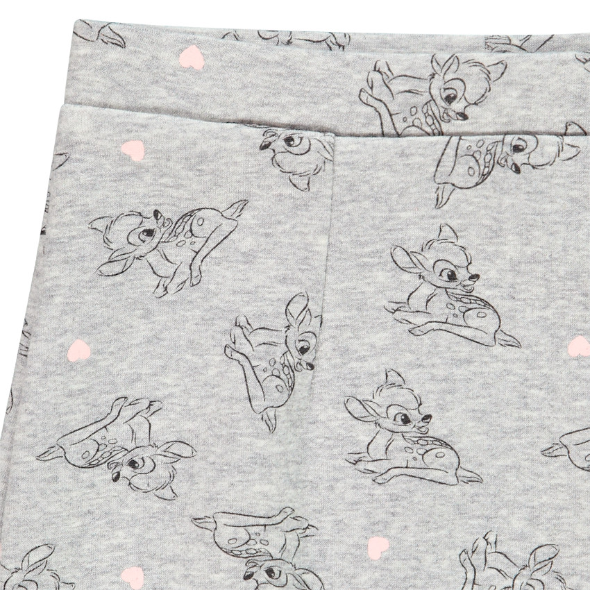 Joggingbroek in molton met Bambi-print (Disney) 