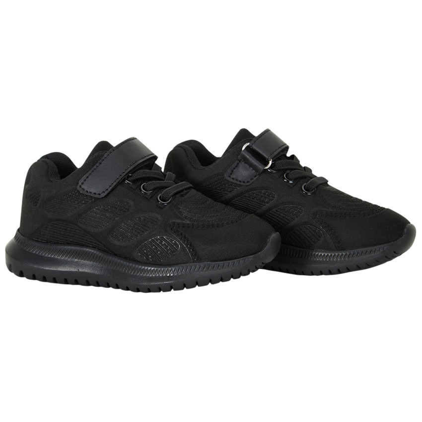 Baskets de sport avec lacets et scratch pour garçon 