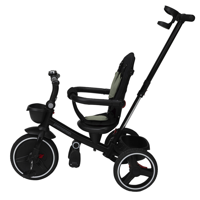 Driewieler Triky groen/zwart 
