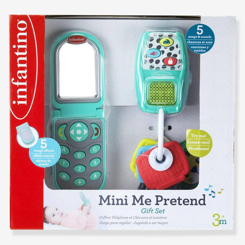 Coffret mini me téléphone et clés 