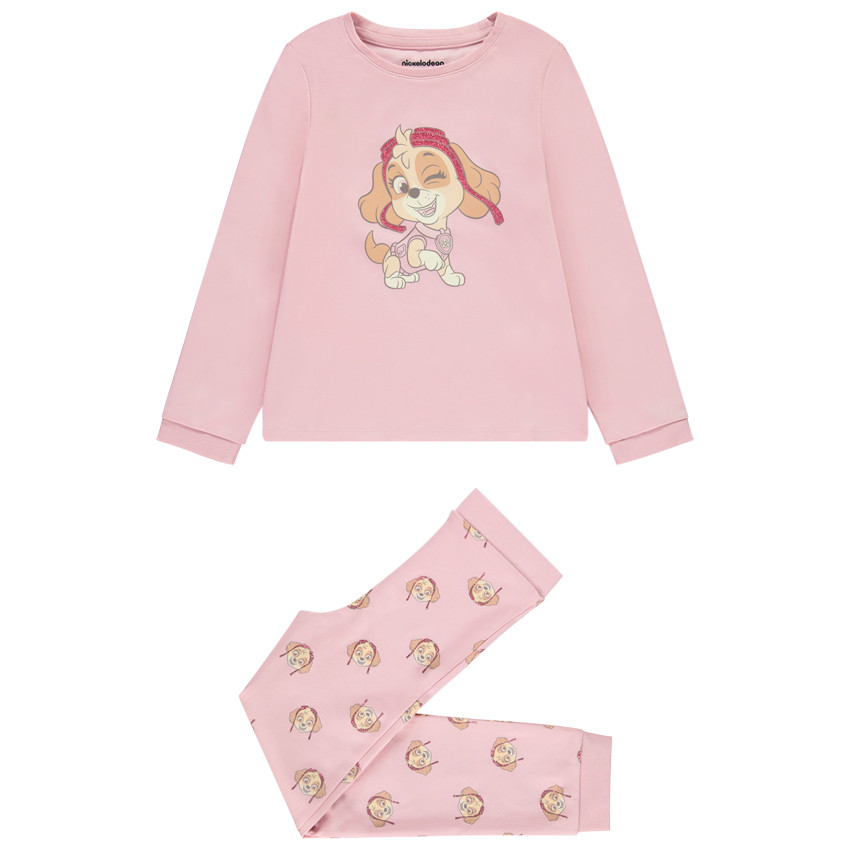 Set pyjama long Stella Pat'Patrouille pailleté pour fille 