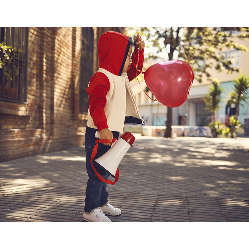 Gilet à capuche en molleton pour bébé garçon 