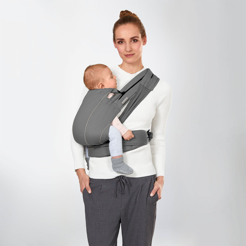 Porte-bébé écharpe Maira Tie - Manhattan Grey 