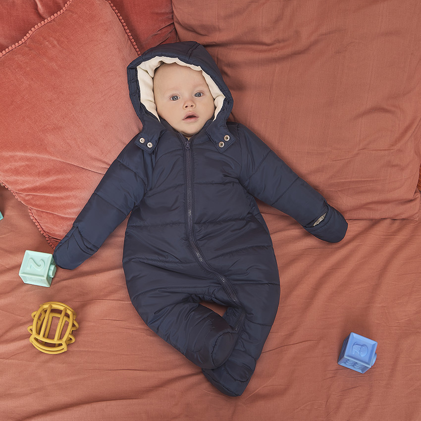 Pilotenpak Effen Gevoerd voor Baby Jongens 