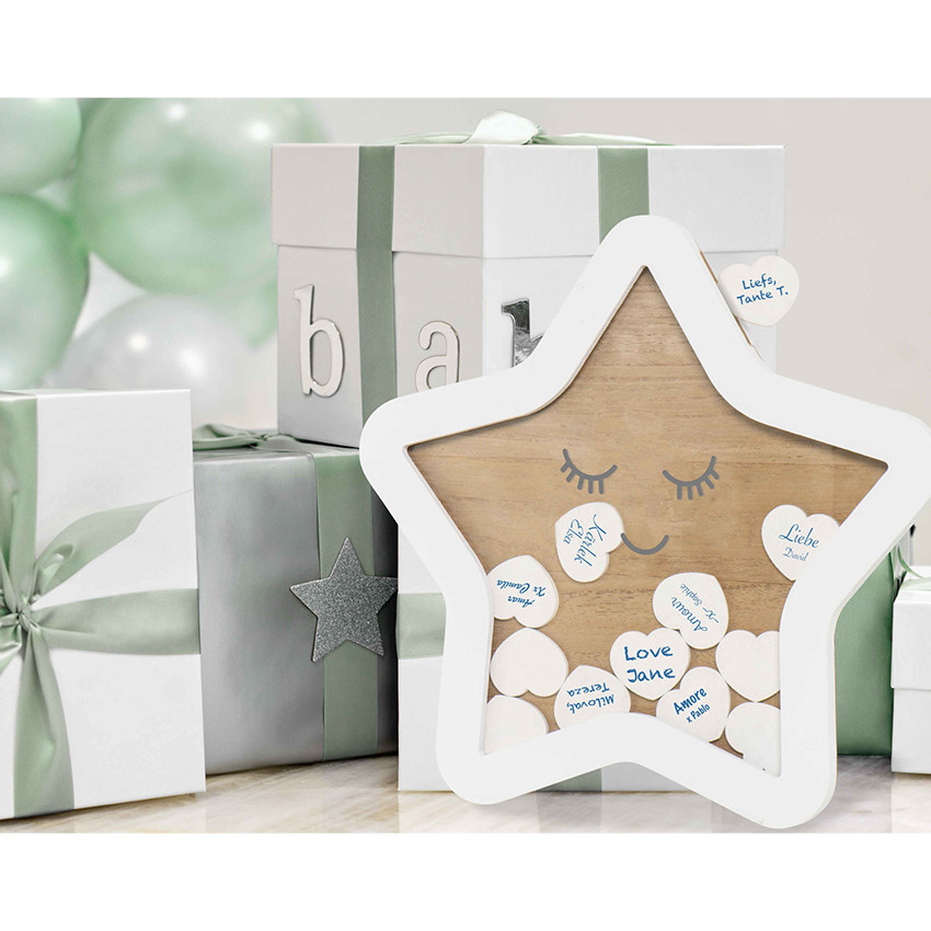 Livre d’or étoile de vœux 