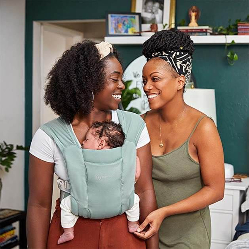 Porte-bébé Embrace Soft Air Mesh - Sauge 