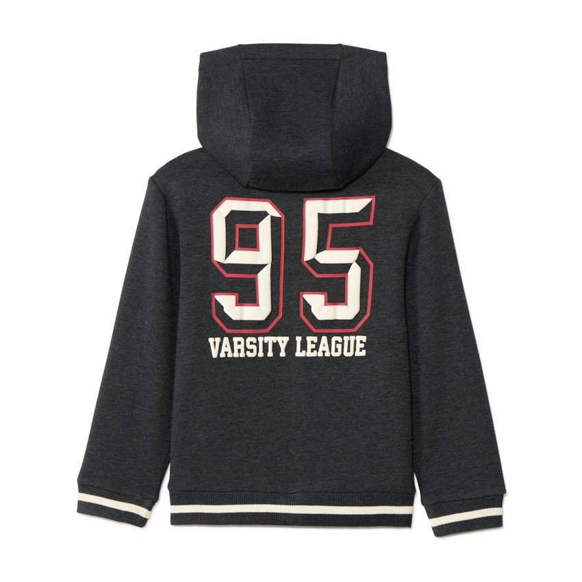Gilet à capuche à print numéro de sportif garçon 