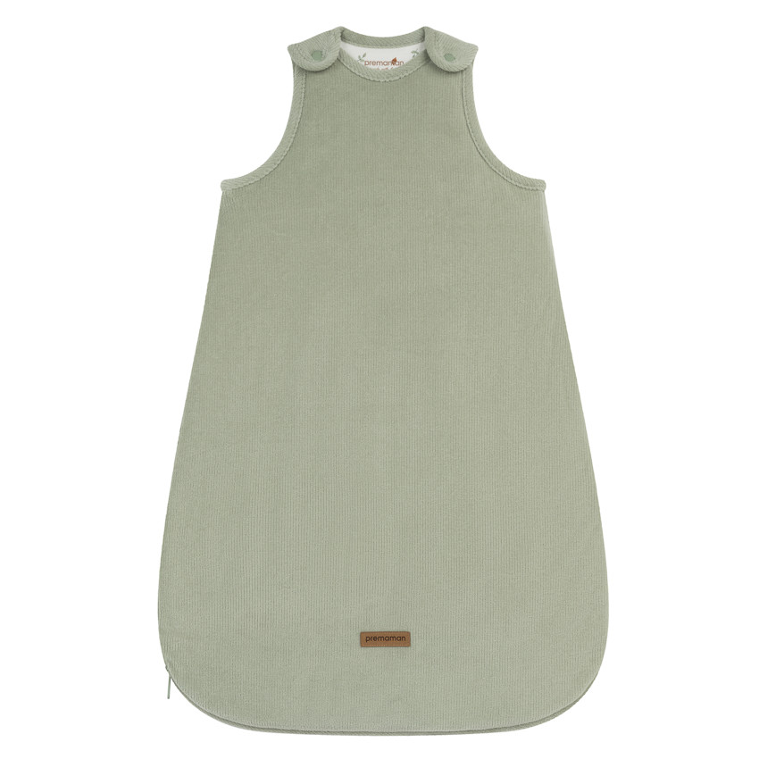 Gigoteuse sans manches en velours côtelé TOG 3.5 vert 