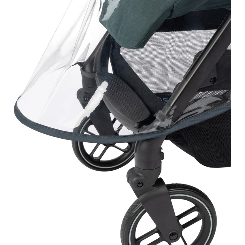 Habillage pluie compact pour poussette 