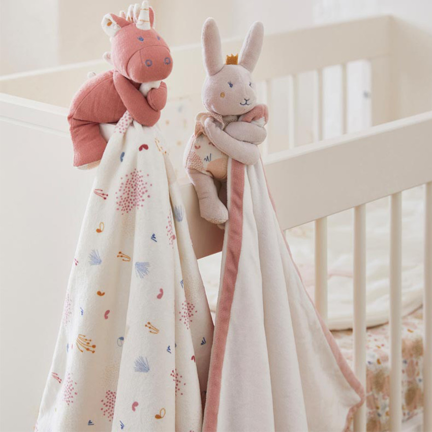 Mijn eerste Pili veloudoux deken Lina & Joy 