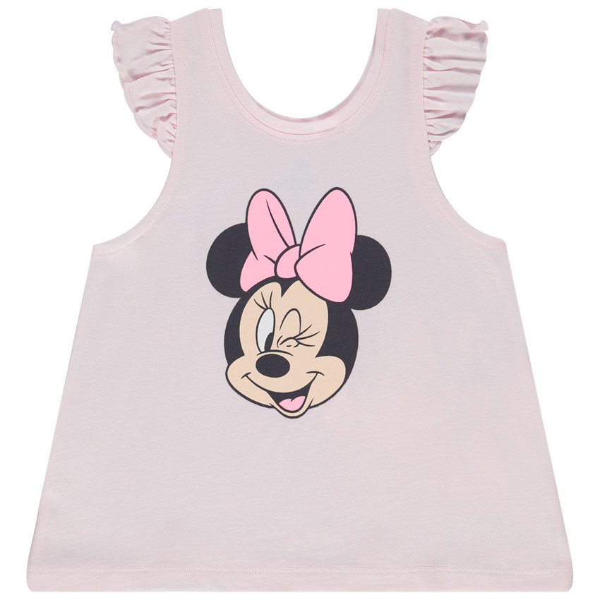 Débardeur prints Minnie Disney pour bébé fille 