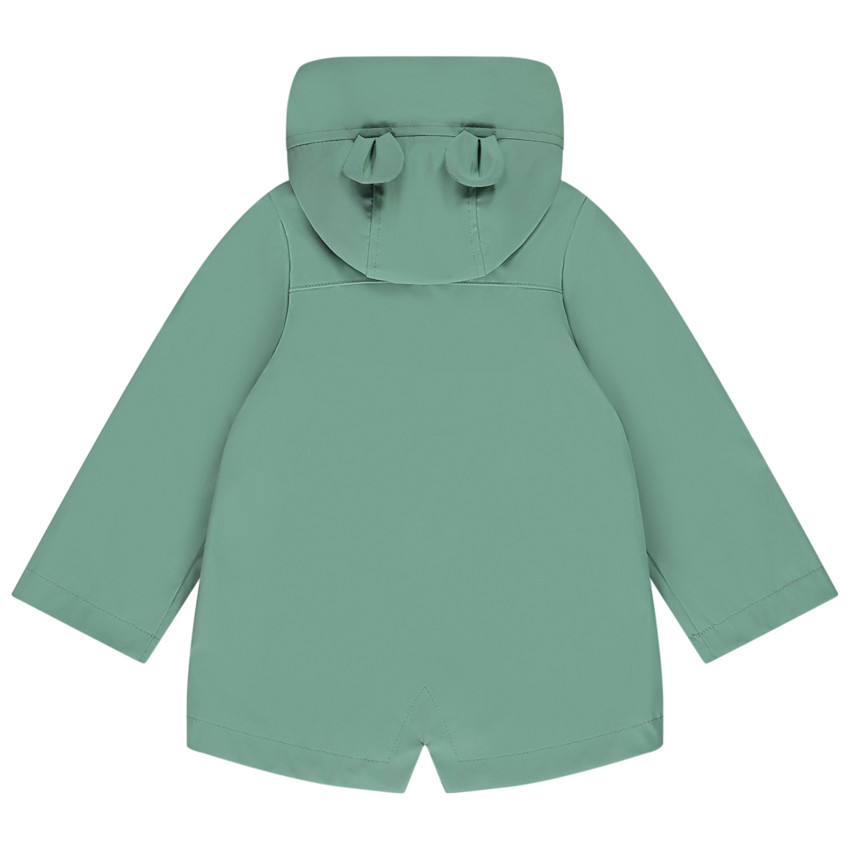 Parka gomme à capuche ludique tigre pour bébé garçon 