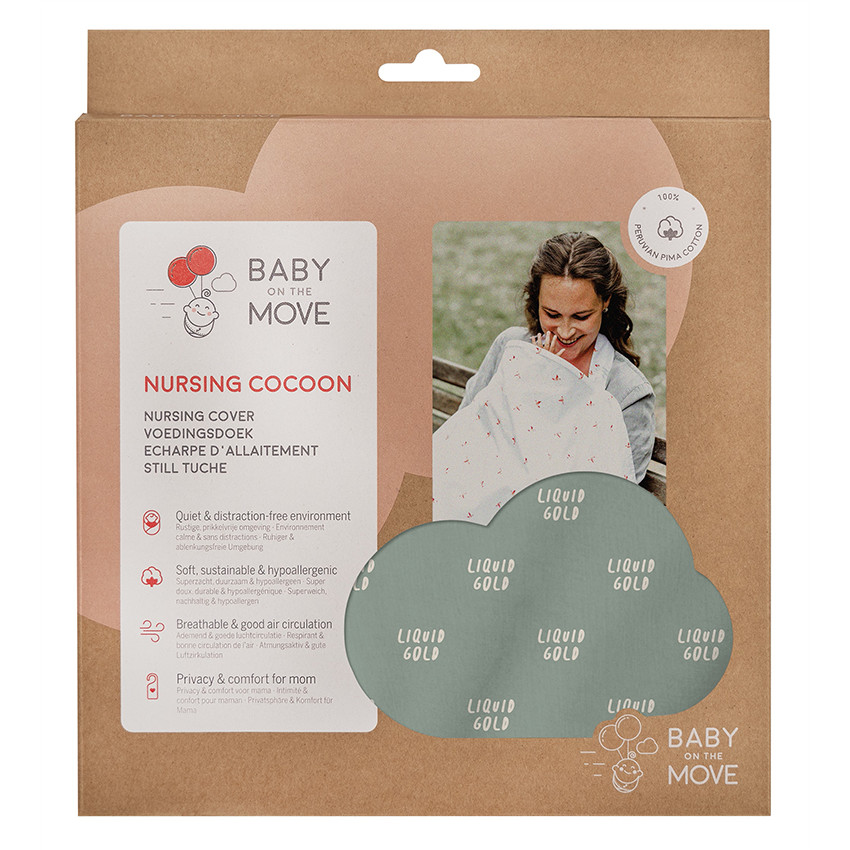 Borstvoedingsdoek Nursing Cocoon Liquid Gold 