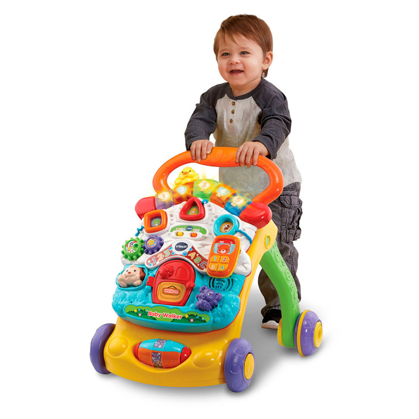 Super trotteur parlant 2-en-1 Orange NL 