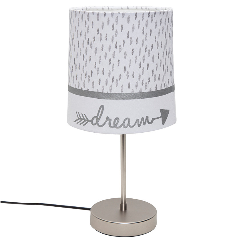 Lampe de chevet avec motif fantaisie 