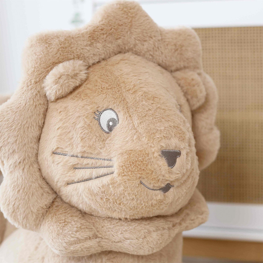 Bascule animal Tam-Tam le Lion 10-36m Beige 