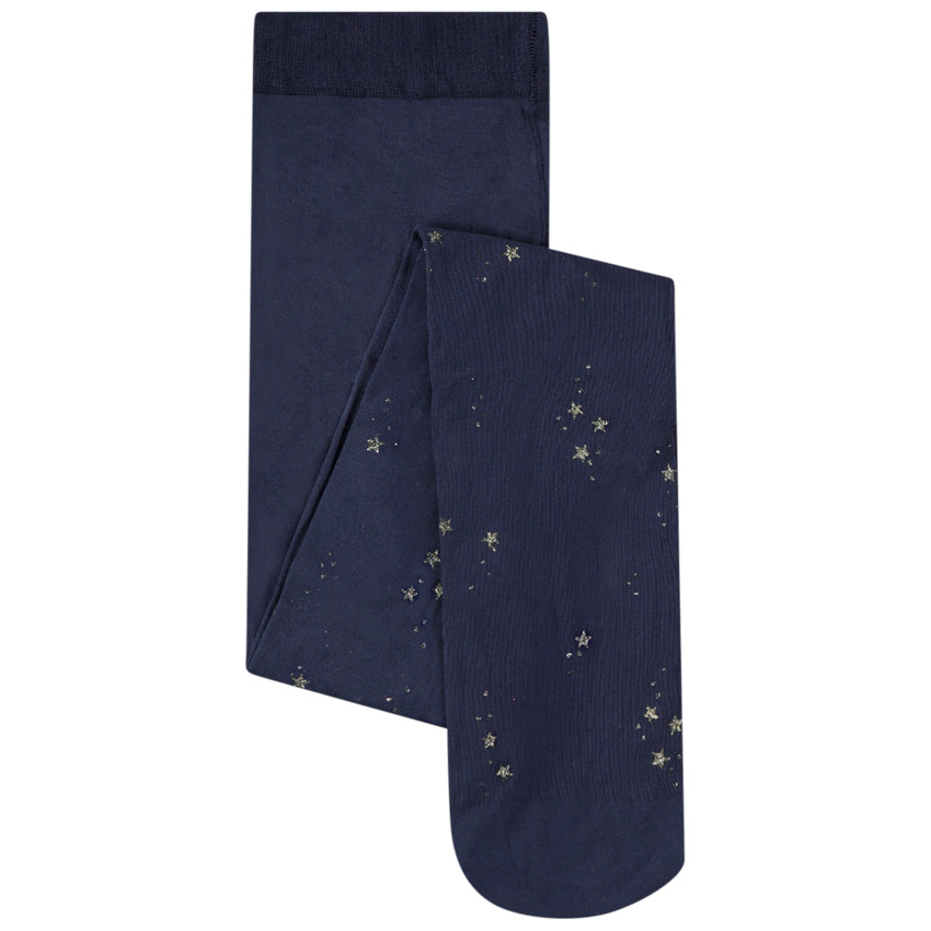 Collant fin imprimé étoiles pour fille 