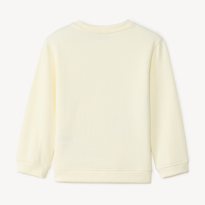 Sweatshirt in fleece Monsieur Heureux voor babyjongens 