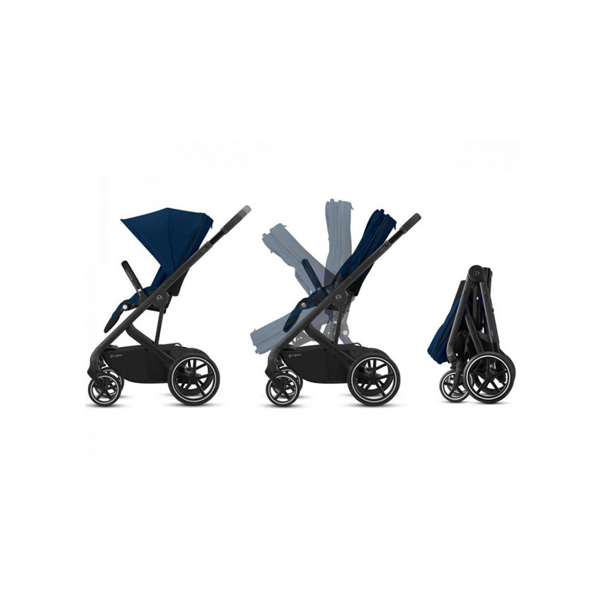 Poussette Balios S Lux châssis Silver - Classic Beige  