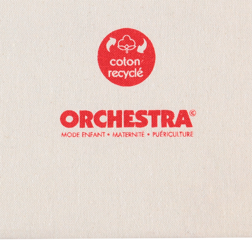 Tote Bag van gerecycled katoen met fantasieprints 