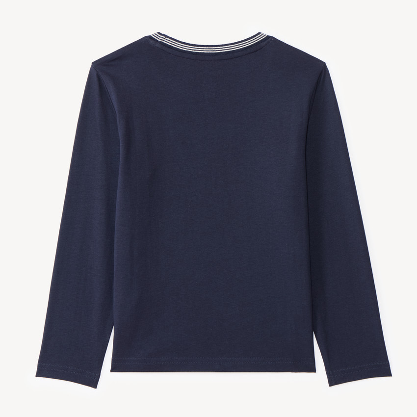 T-shirt manches longues imprimé voiture garçon 