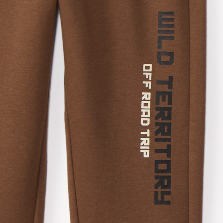 Ensemble jogging molleton patch 4x4 pour garçon 