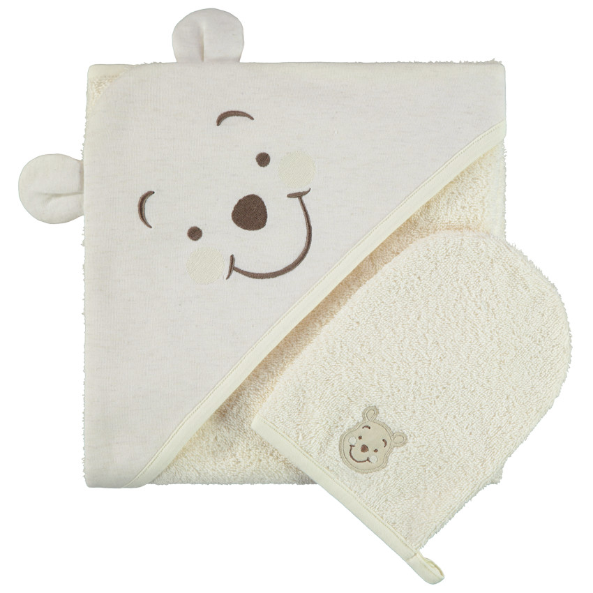 Set van 2-delige badset in badstof Winnie Disney voor baby