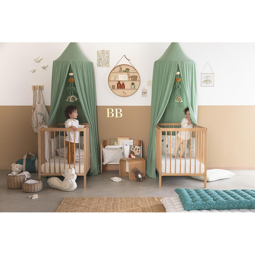 Lot de 3 langes en gaze de coton garçon 