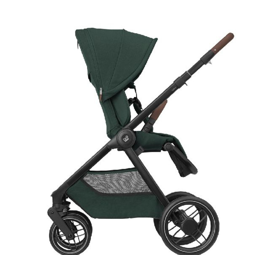 Kinderwagen + draagmand Oxford Plus Twillic Green 