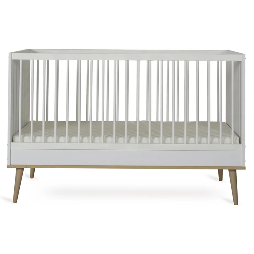 Bed Flow 70x140cm omvormbaar in klein juniorbed 70x170 White 