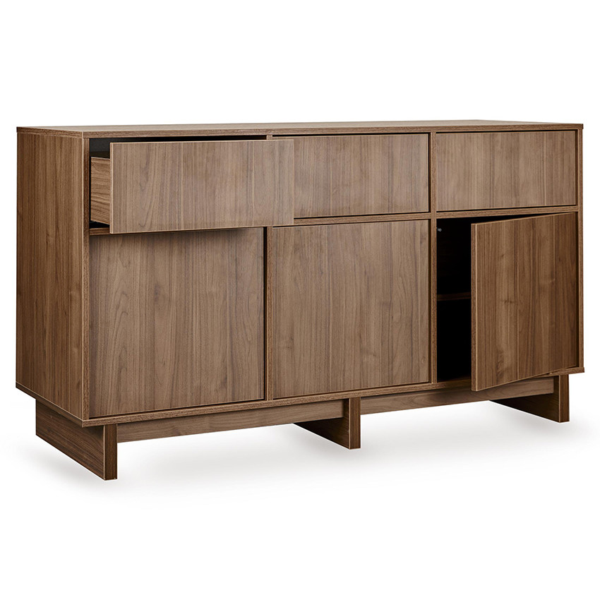 Commode XL 3 portes Kyo Walnut 
