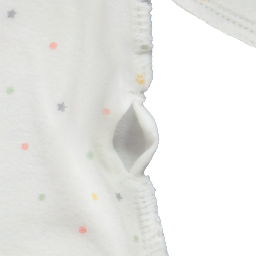 Set van 5 lange mouwen jersey bodies voor premature baby