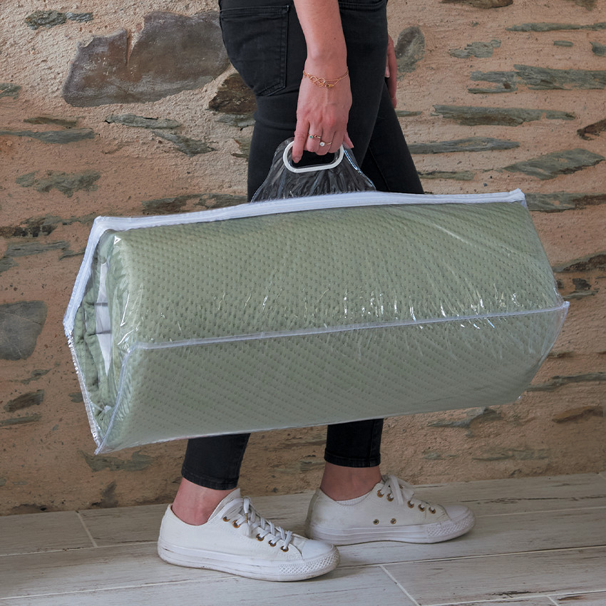 Matelas de voyage pour lit bébé olive 