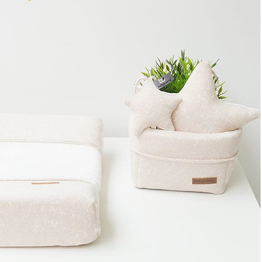 Opbergmand Sparkle - Ivoor/goud Mêle 