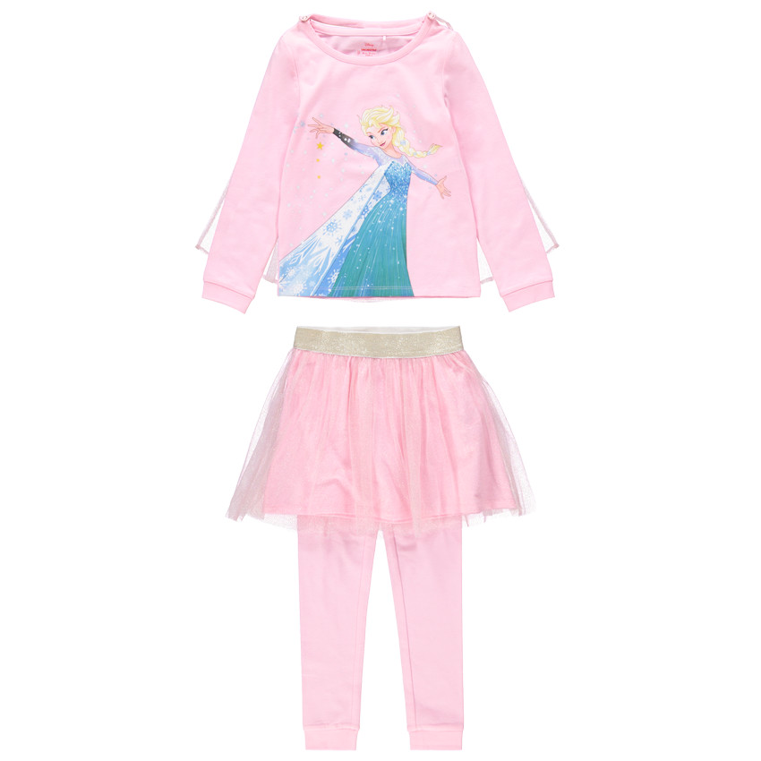 Pyjama déguisement 4 pièces La Reine des neiges Disney 