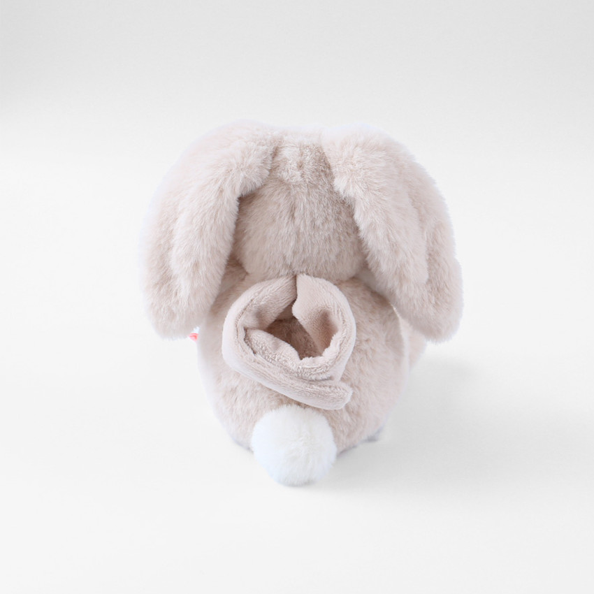 Peluche musicale 20 cm Moka le lapin 
