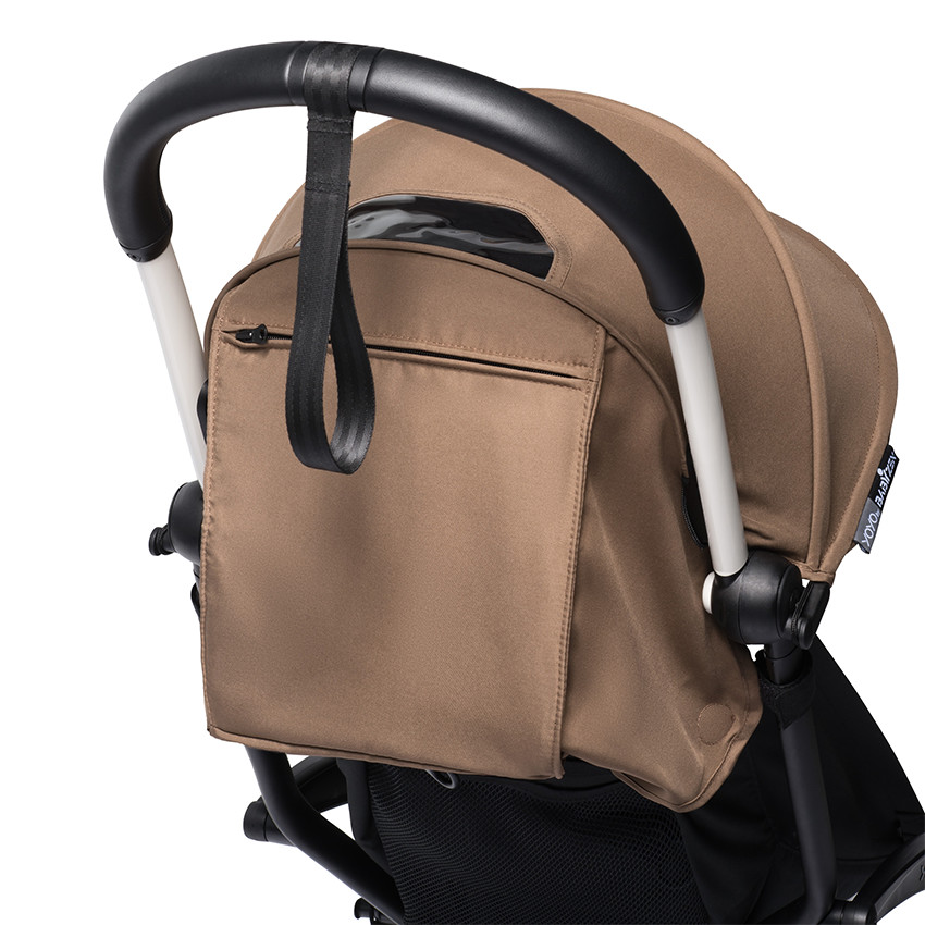 Poussette complète YOYO² nouveau pack 0+ et 6+ châssis blanc - Toffee 